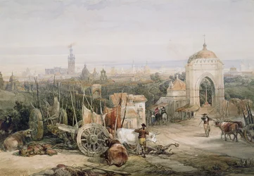 Sevilla desde la Cruz del Campo