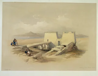 Templo de Wadi Sabona, Nubia