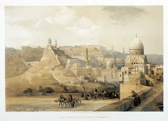 La Ciudadela de El Cairo, Palacio de Mehemet Ali en “La Tierra Santa”, Londres 1849