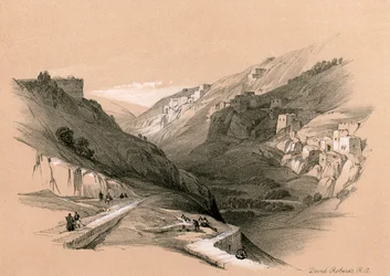 La piscina inferior de Siloé, 1855