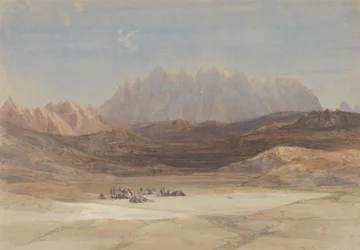 La llanura de El Raheh, Monte Sinaí