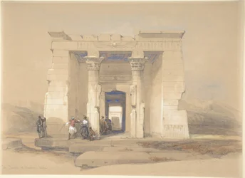 El templo de Dendur, en Nubia