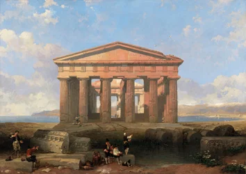 El templo de Neptuno en Paestum