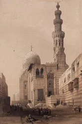Tumba del Sultán Qayt-bay en el Cementerio Oriental, o Tumbas de los Califas, El Cairo
