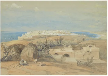 Vista de Jaffa, mirando al norte