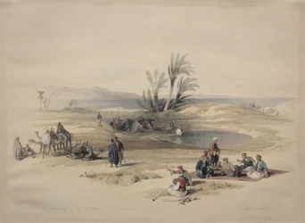 Pozos de Moisés, Desierto de Tyh