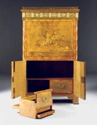 Secretaire neoclásico a abattant, c.1775