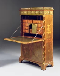 Secretaire neoclásico a abattant, c.1775