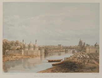 Vista desde el Puente de Hierro, Lucknow