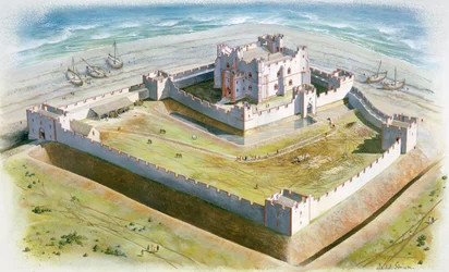 Castillo de Piel, siglo XIV, c. 1990-2010