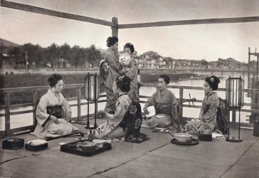 Una Comida Japonesa, c. 1903