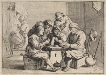 jugadores de cartas