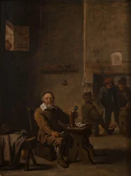 Bebedores de Teniers II (Galería Borghese, inv. 291)