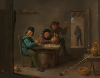 Campesinos en una Taberna