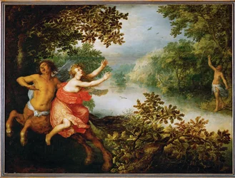 Nessus, Dejaneira y Hércules