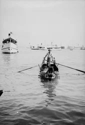Cráneo de un sampan en Penang