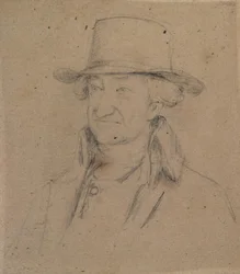 Retrato de un caballero con sombrero