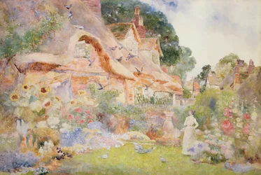 Observando las palomas, 1905