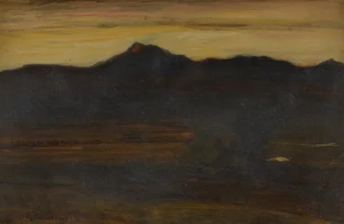 Ben Ledi, puesta de sol