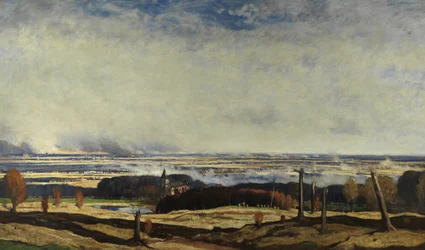 Flandes desde Kemmel, 1919-20
