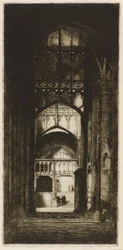 Interior de la Catedral de Gloucester