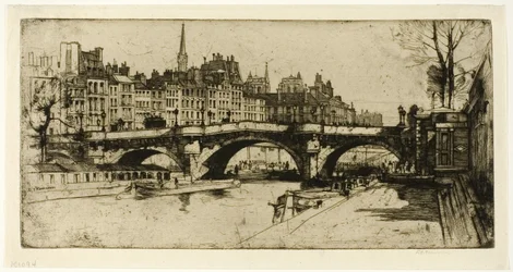 Pont Neuf, lámina uno del conjunto de París