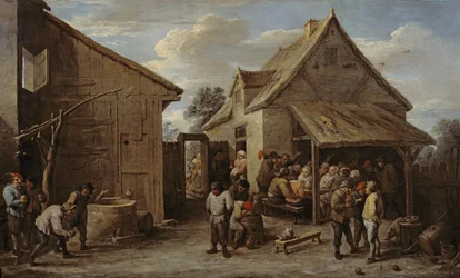 El patio de una posada