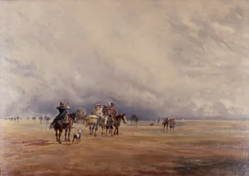 Arenas de Lancaster, bahía de Morecambe (Tesoros) 1842