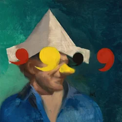 Marcel Broodthaers 17, 2022 (óleo sobre lino)
