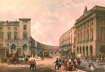 El Cuadrante, Regent Street, c. 1852