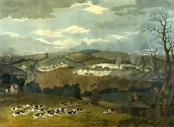 El grito completo, grabado por R.G. Reeve, c.1830