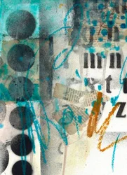 Capas de grafitis abstractos