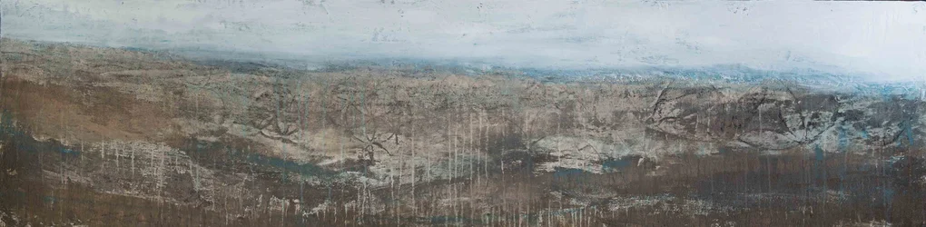 Vista abstracta de la montaña