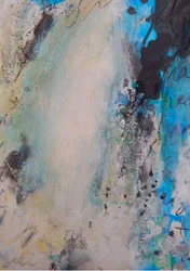 Abstracto azul de ensueño