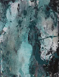 Textura grunge en color verde azulado