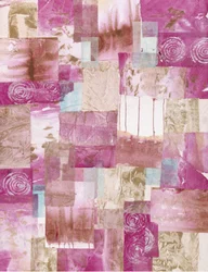 Collage rosa con textura
