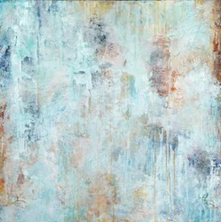 «Tranquil Aqua Abstract»