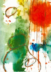Flujo abstracto vibrante
