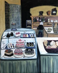 Patisserie, 2018 (acrílico sobre lienzo)