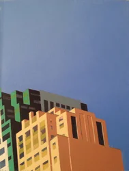 Brooklyn Hi Rise, 2012 (óleo sobre lienzo)