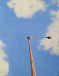 Farola de Brooklyn, 2012 (óleo sobre lienzo)