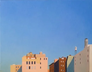 Brooklyn Union Square, 2012 (óleo sobre lienzo)