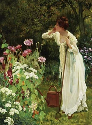 En la plenitud del verano (óleo sobre lienzo)