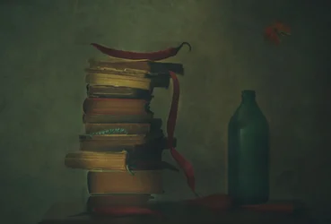 Chiles y libros antiguos