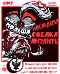 Polonia - el último perro del cartel de la Entente, 1920