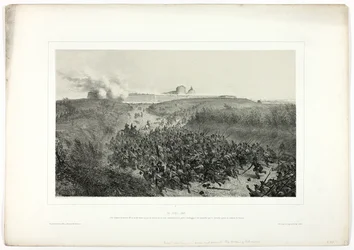 30 de Abril de 1849, de Souvenirs d’Italie: Expedición de Roma