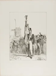 Infantería Ligera, Portaestandarte