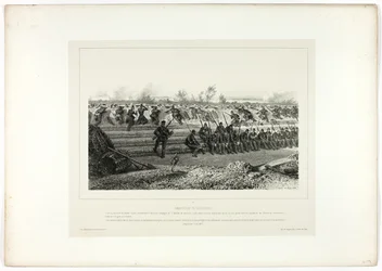 Emboscada de infantería ligera, de Souvenirs d’Italie: Expédition de Rome