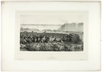 Sapping en pleno apogeo, de Souvenirs d’Italie: Expédition de Rome