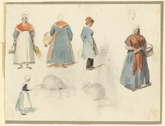 Hoja de Bocetos: Hombres, mujeres y ratones